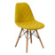 Настоящее фото товара Чехол Е06 на стул Eames, горчичный, произведённого компанией ChiedoCover