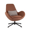 Кресло ТопЧеирс Остра, шоколадный Кресло ТопЧеирс Остра, шоколадный