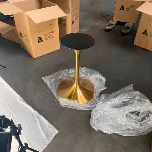 Подстолье 1071EM, нержавеющая сталь - фото 4