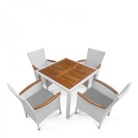 Настоящее фото товара Комплект мебели Аллен, White, произведённого компанией ChiedoCover