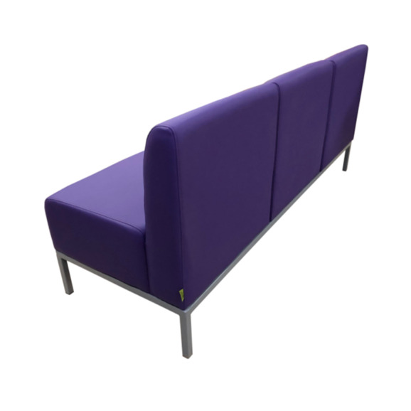 Диван Компакт трехместный, фиолетовый - фото 3