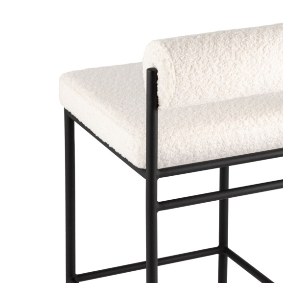 Стул полубарный Балла букле, молочный Стул полубарный Балла букле, молочный - фото 7