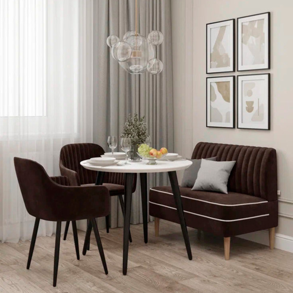 Диван Nootropic, коричневый - фото 10