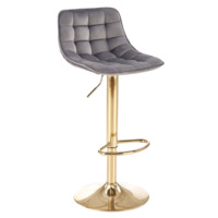 Фотография Стул барный Convergence, золотой, темно-серый от производителя ChiedoCover, картинка продукции, реальное фото товара Настоящее фото товара Стул барный Convergence, золотой, темно-серый, произведённого компанией ChiedoCover