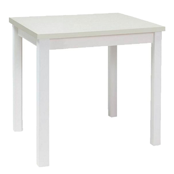 Стол Slab, белый матовый, 90x65 Стол Slab, белый матовый, 90x65 - фото 1