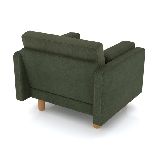 Кресло Варело, велюр темно-зеленый - фото 4