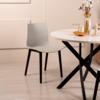 Фотография товара Стул Rune, светло-серый, черный от компании ChiedoCover.