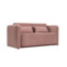 Фотография Диван Марлон 131x95x80 см, розово-коричневый велюр от производителя ChiedoCover, картинка продукции, реальное фото товара Настоящее фото товара Диван Марлон 131x95x80 см, розово-коричневый велюр, произведённого компанией ChiedoCover
