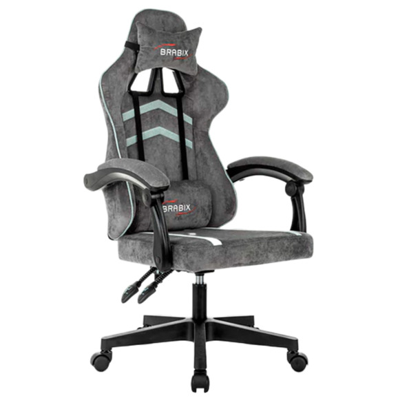 Кресло компьютерное Dash, серый Кресло компьютерное Dash, серый - фото 1