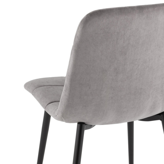 Стул Одди Original, велюр, серый Стул Одди Original, велюр, серый - фото 6