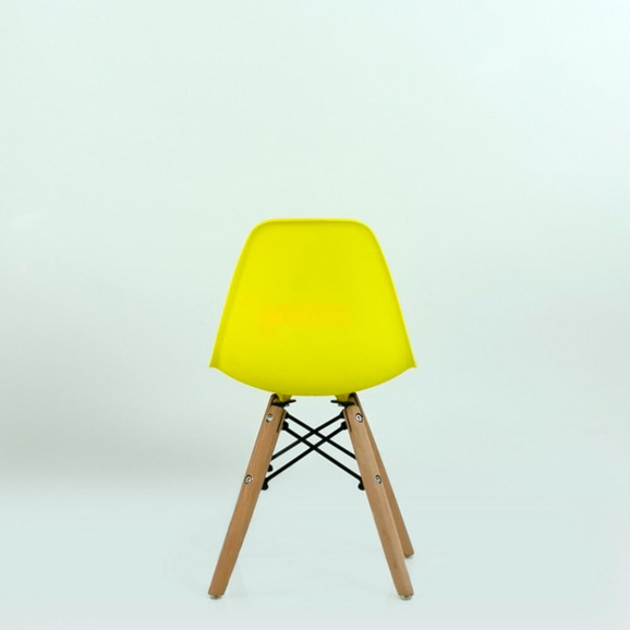 Стул детский N-1 Eames Style желтый - фото 3