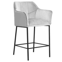 Настоящее фото товара Стул барный Parable, серый, произведённого компанией ChiedoCover