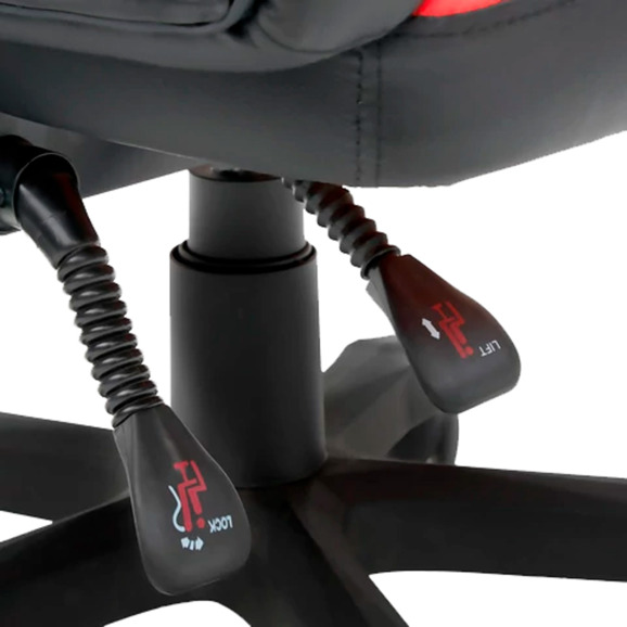 Кресло компьютерное Prose, черный, красный - фото 17