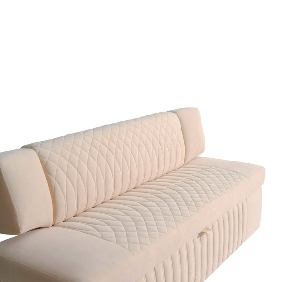 Диван для кухни Леонард 168, бежевый Диван для кухни Леонард 168, бежевый - фото 4