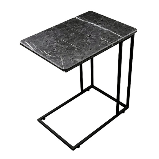 Приставной столик Финика M Торос черный   - фото 2