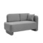 Настоящее фото товара Кушетка-диван Хьюст-1, серый, произведённого компанией ChiedoCover