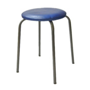 Фотография товара Табурет Lida, каркас темно-серый, синий от компании ChiedoCover.