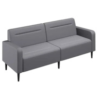 Фотография Диван Папилла, экокожа, 182 см, серый от производителя ChiedoCover, картинка продукции, реальное фото товара Настоящее фото товара Диван Папилла, экокожа, 182 см, серый, произведённого компанией ChiedoCover