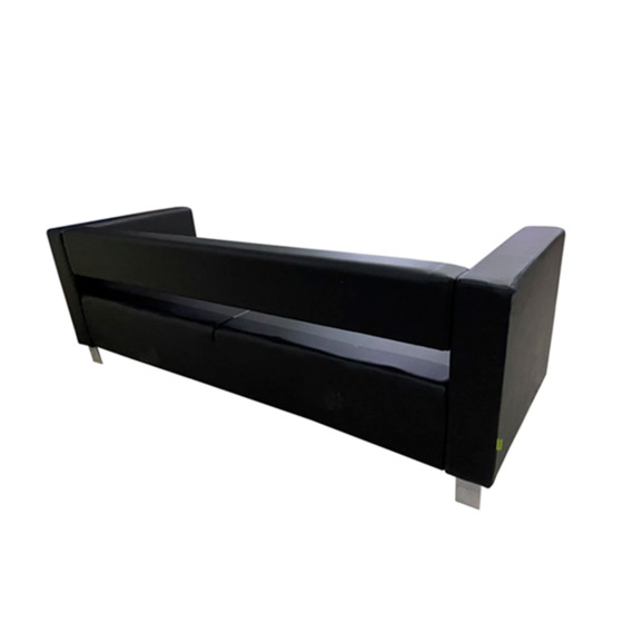 Диван Гидес трехместный, экокожа пегасо, черный Диван Гидес трехместный, экокожа пегасо, черный - фото 7