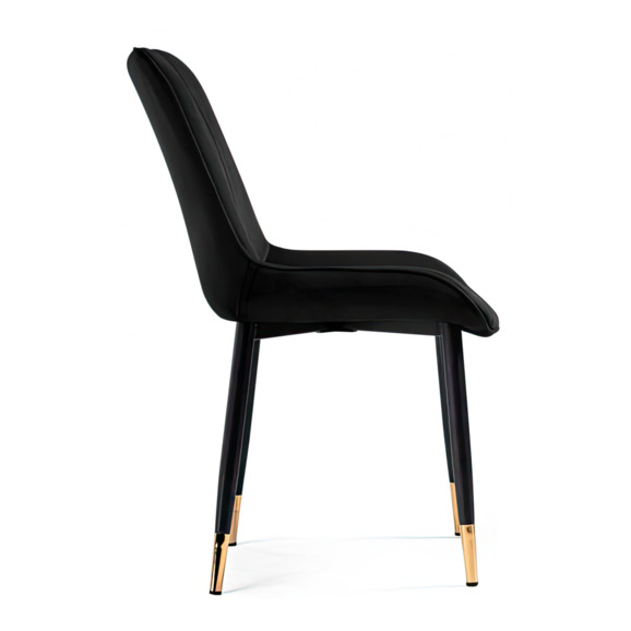 Стул Seda 1 black / gold / black - фото 3
