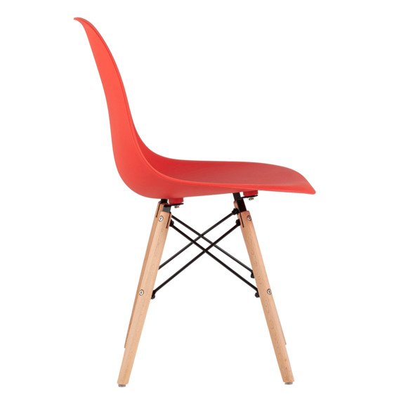 Стул Eames DSW красный - фото 7