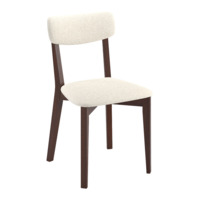 Настоящее фото товара Стул К1, венге, букле вайт, произведённого компанией ChiedoCover