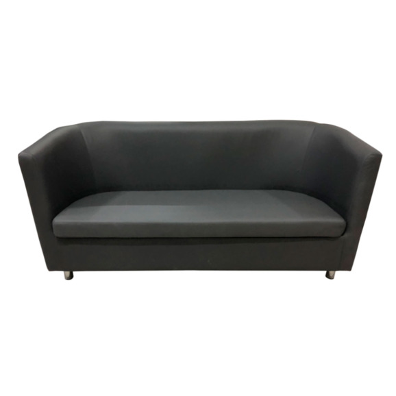Диван Вейв двухместный, черный - фото 3