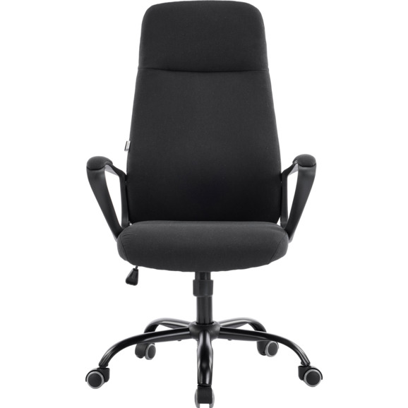 Кресло руководителя Smart, ткань, черный - фото 2