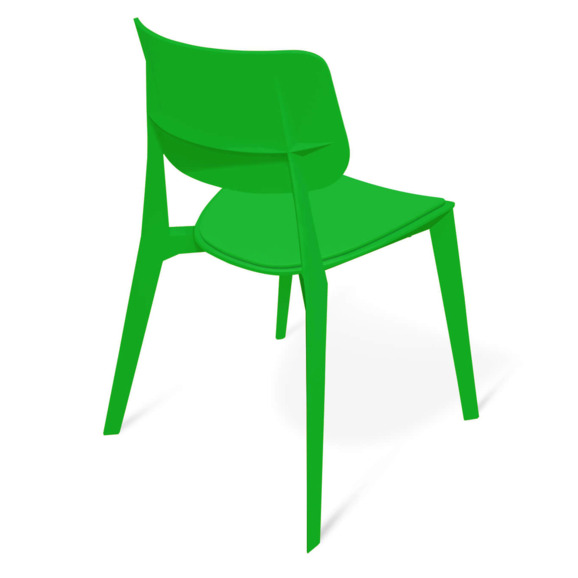 Стул Clap, зеленый - фото 3