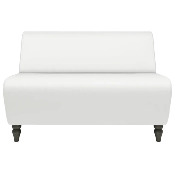 Диван Лотик, экокожа, белый - фото 2