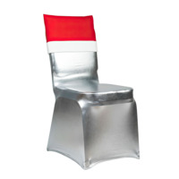 Настоящее фото товара Новогодний чехол на стул 03, произведённого компанией ChiedoCover