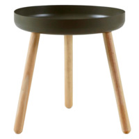 Настоящее фото товара Столик журнальный Solo D40, темно-зеленый, произведённого компанией ChiedoCover