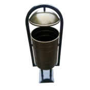 Фотография товара Уличная урна КОСМОС (ЯСП-20) 20 литров, антик бронза от компании ChiedoCover.