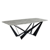 Фотография товара Стол Флюид, серый, черный от компании ChiedoCover.