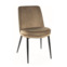 Настоящее фото товара Стул Ridge, ножки чёрные, оливковый, произведённого компанией ChiedoCover