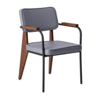 Настоящее фото товара Стул Микс, велюр Велютто 32, ножки бук морилка светлый орех, произведённого компанией ChiedoCover