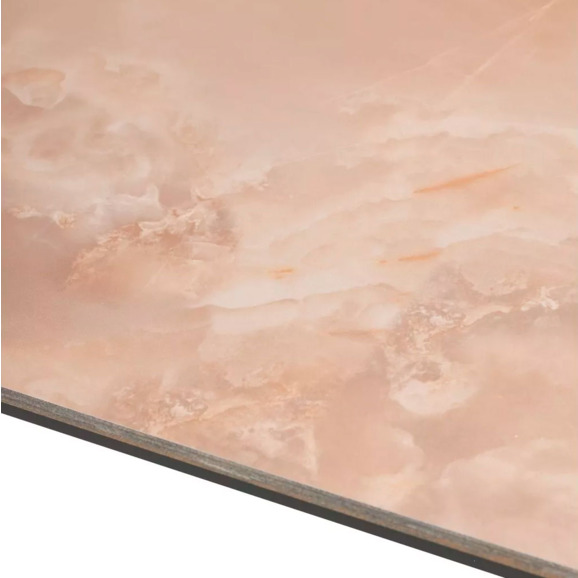 Стол corner 120, gloss amber jade solid ceramic, black - фото 7