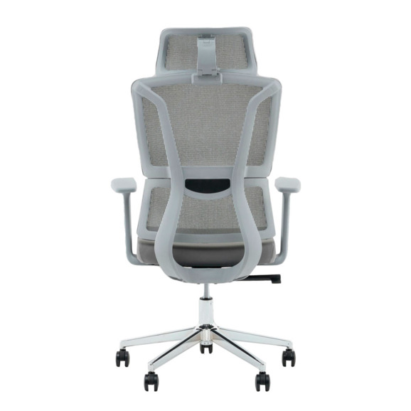 Кресло офисное TopChairs Forward серый - фото 4