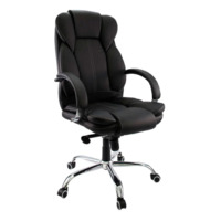 Настоящее фото товара Компьютерное кресло CC61-31, кожзам черный, произведённого компанией ChiedoCover