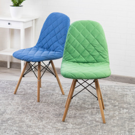 Мягкие стулья Eames со съемным чехлом