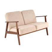 Фотография товара Диван Idle, бежевый, орех от компании ChiedoCover.