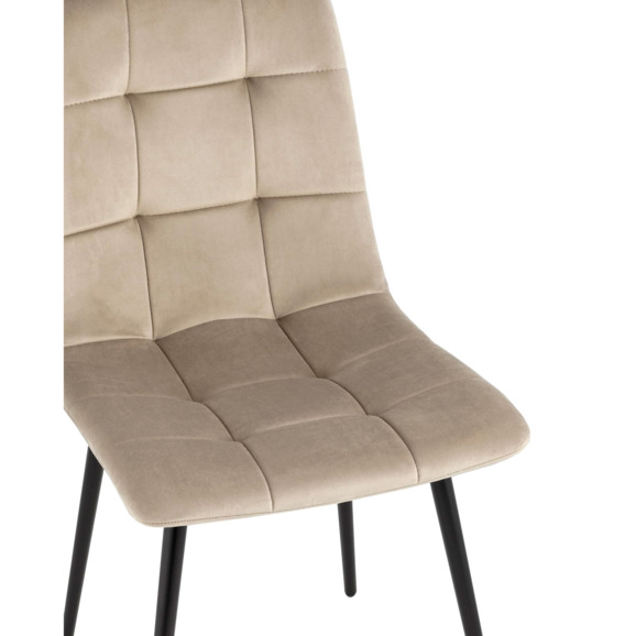 Стул Одди, велюр бежевый - фото 7