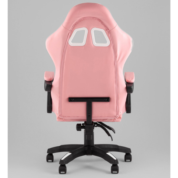 Кресло спортивное TopChairs MG-7035 розово-белый - фото 4