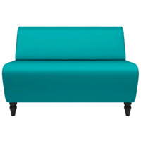 Фотография товара Диван Лотик, экокожа, бирюзовый от компании ChiedoCover.