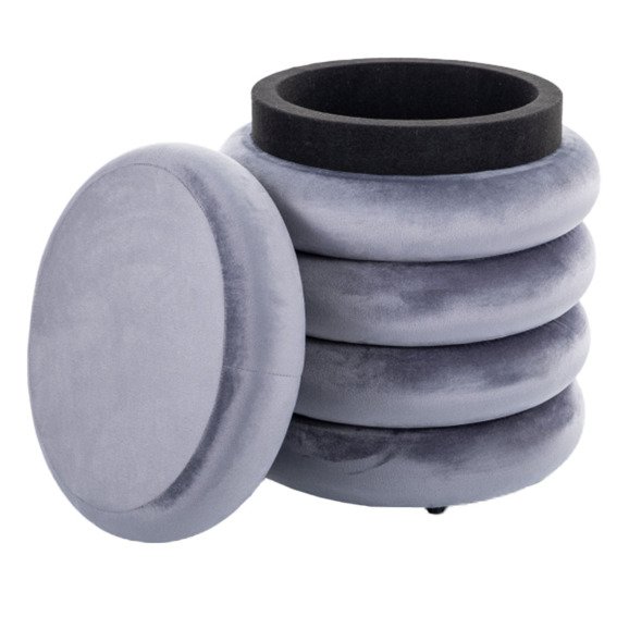 Пуф Tor, серый - фото 1