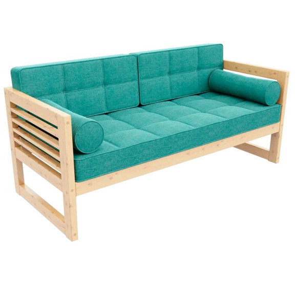 Диван Сега - б textile, сосна, turquoise - фото 1
