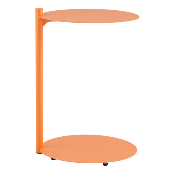 Столик журнальный Siesta, металл, оранжевый - фото 3