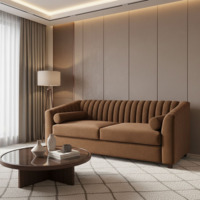 Фотография товара Диван Римус, оранжевый, 2600 от компании ChiedoCover.