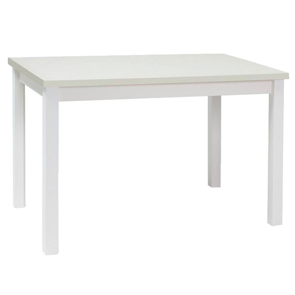 Стол Slab, белый матовый, 120X68 - фото 1
