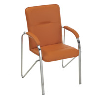 Настоящее фото товара Стул-кресло Самба М, оранжевый, произведённого компанией ChiedoCover